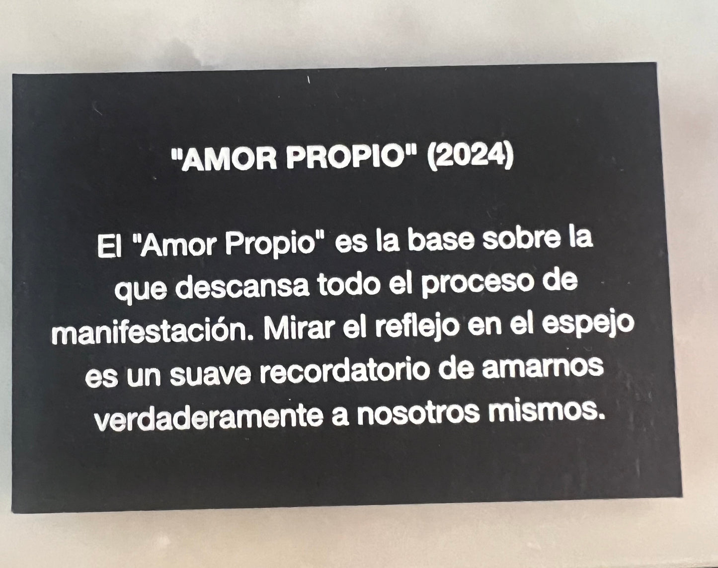 La Obra De Arte Eres Tu Wall Art