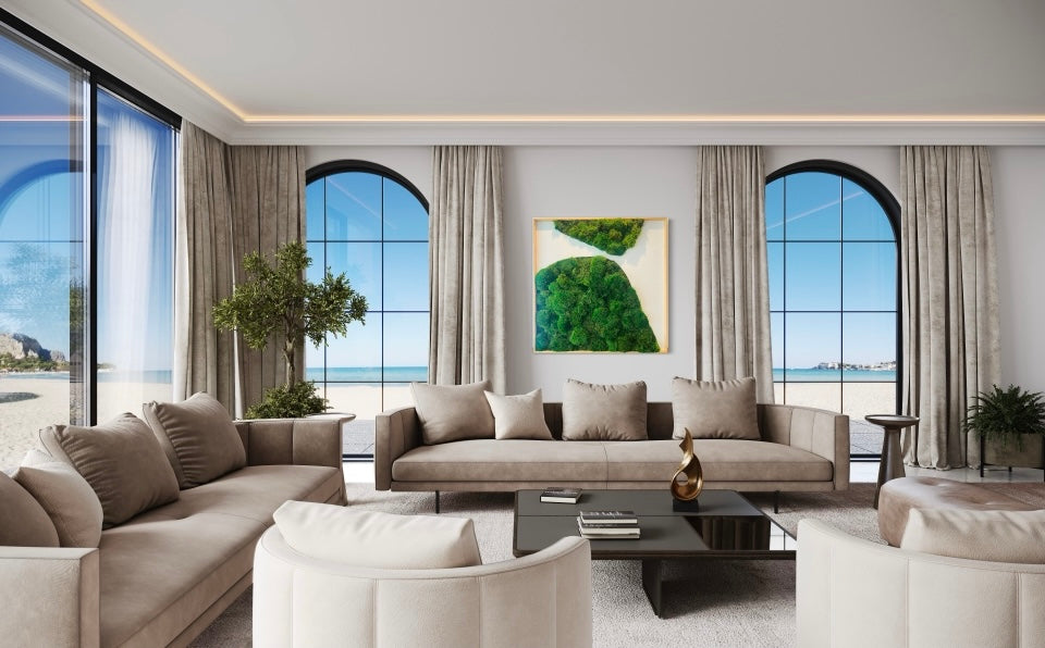 Large Modern Moss Wall Art