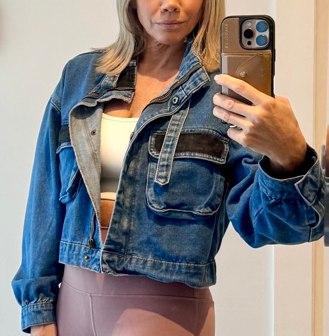 Trust The Process Denim Jacket