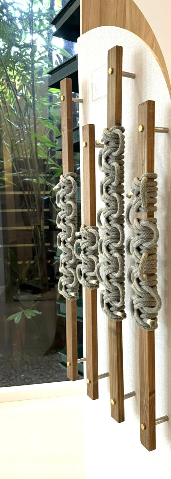 Rooted — Fiber & Wood Wall Art
