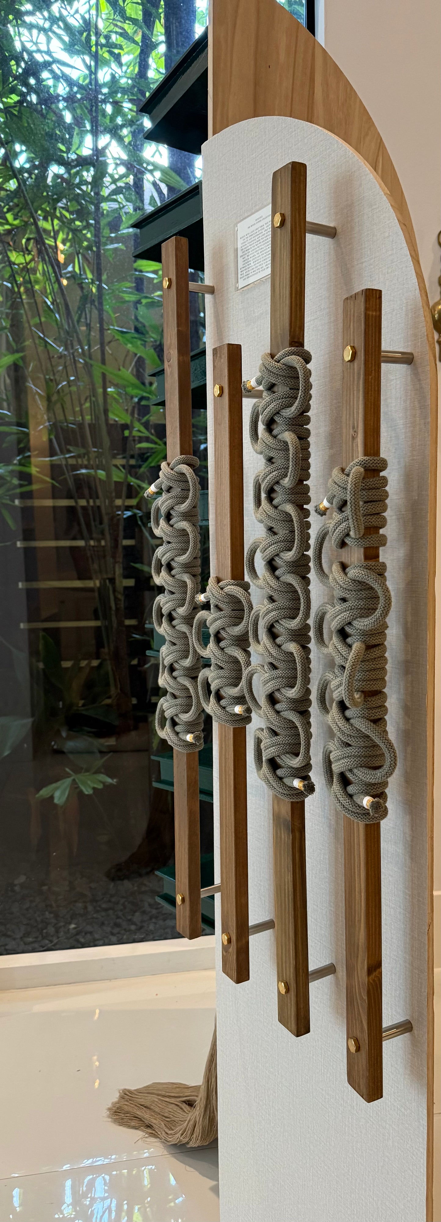 Rooted — Fiber & Wood Wall Art
