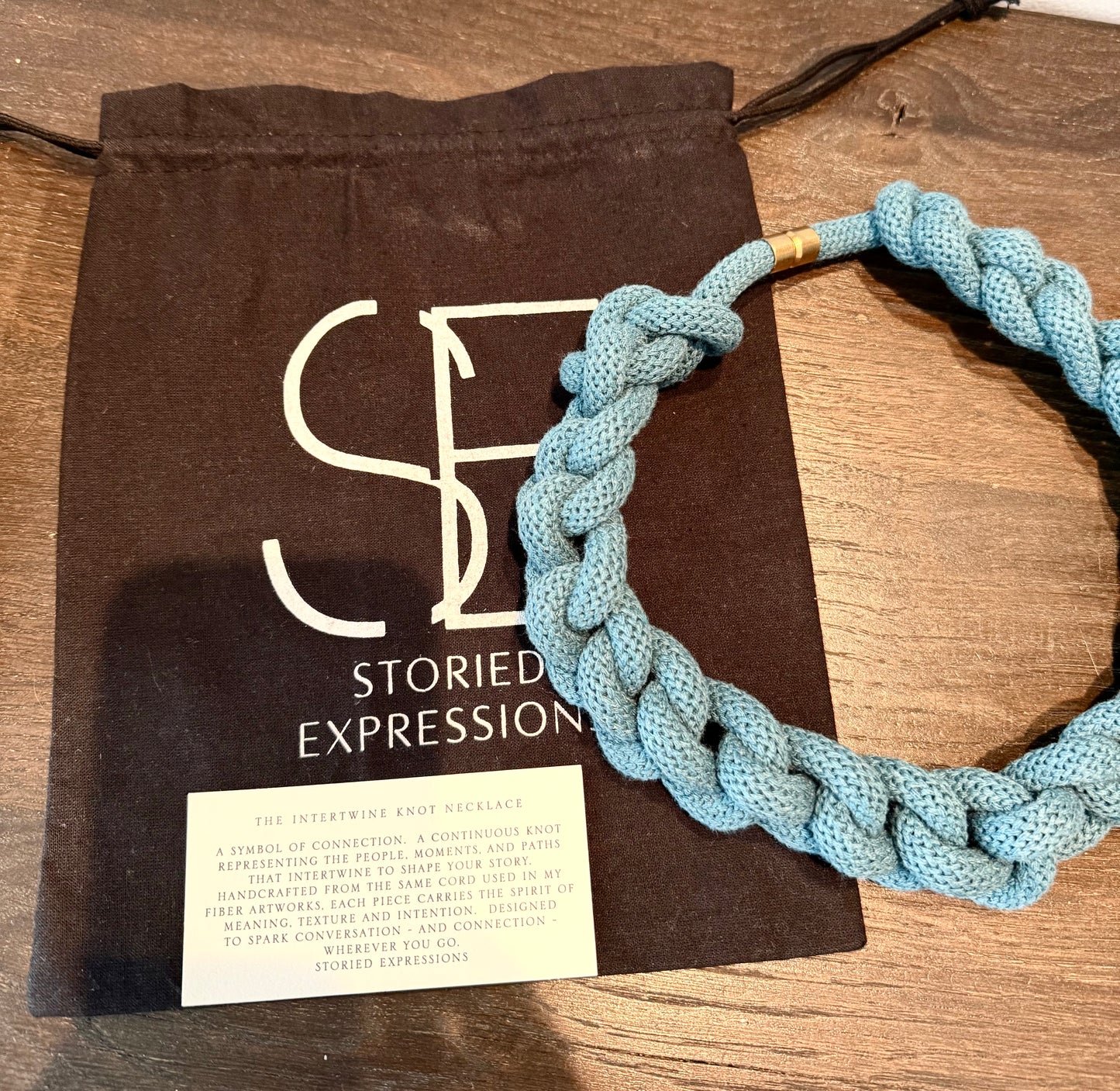 Intertwine Knot Necklace